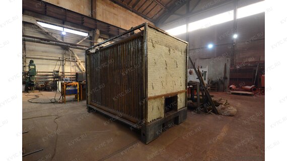 Водогрейный котел КВр 0.75 МВт изготовление