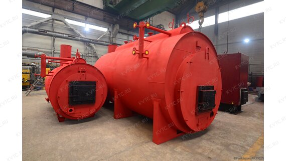 Горизонтальный стальной парогенератор 2 т